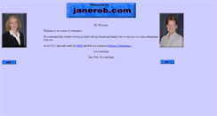 Desktop Screenshot of janerob.com